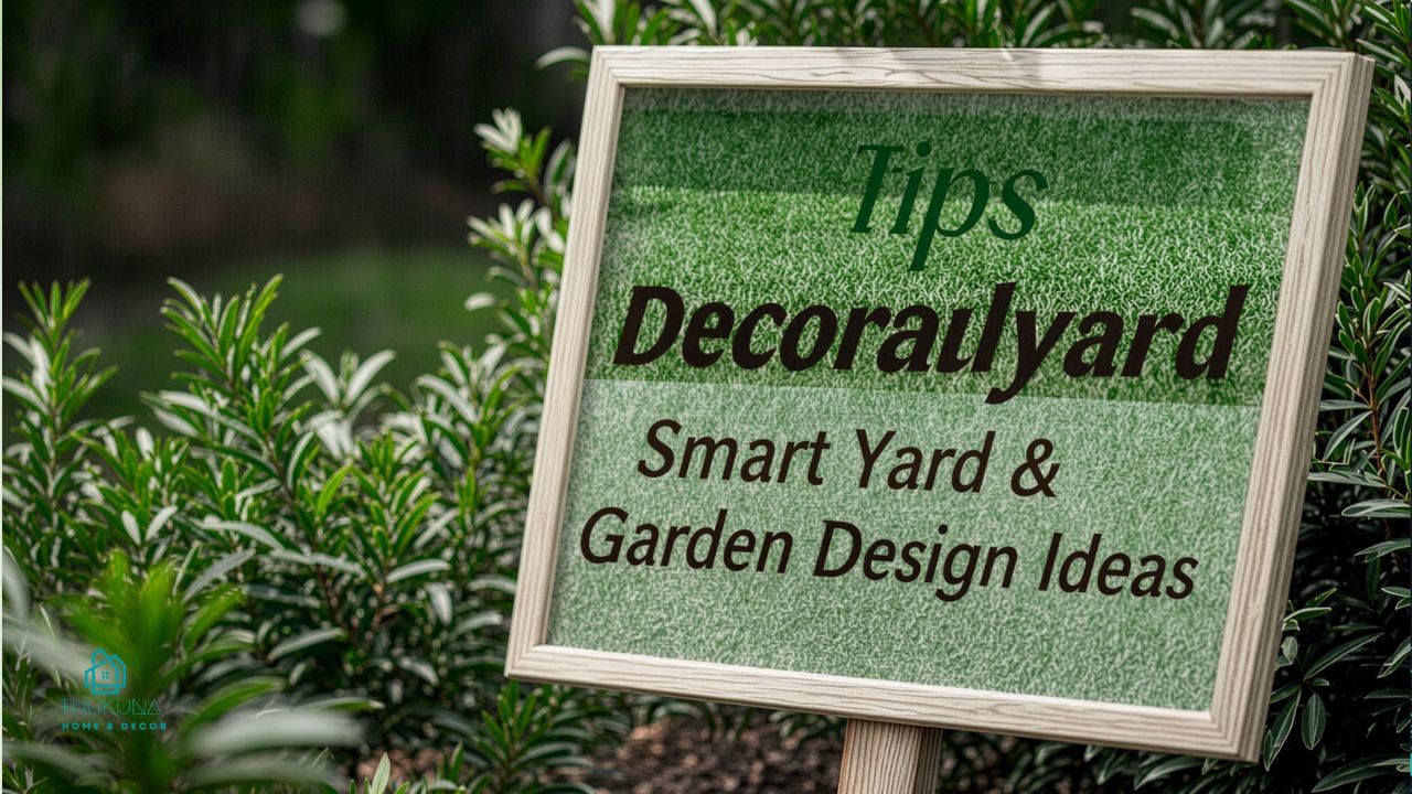 Tips Decoradyard