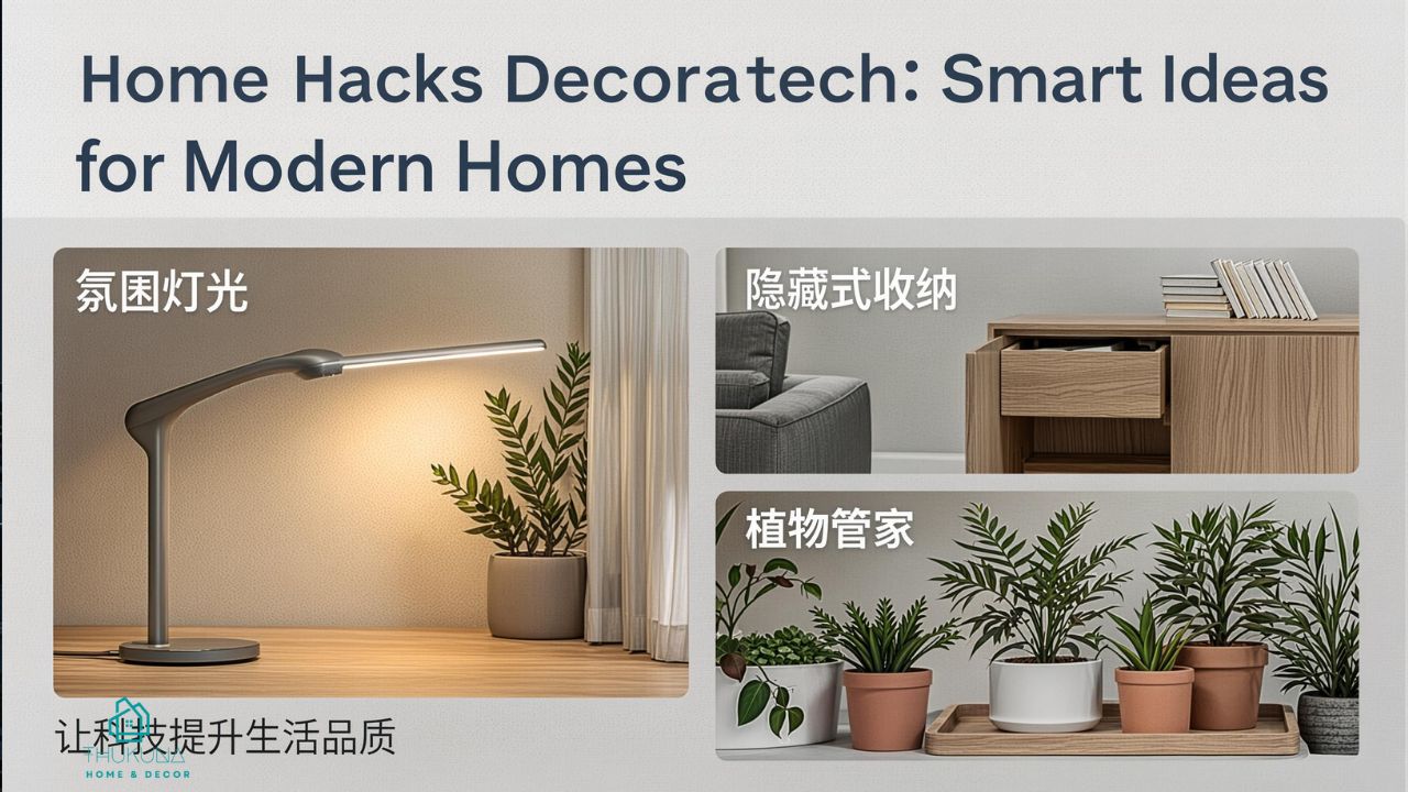 home hacks decoradtech