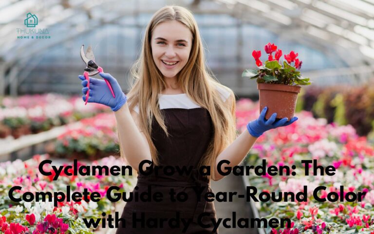Cyclamen Grow a Garden: The Complete Guide to Year-Round Color with Hardy Cyclamen