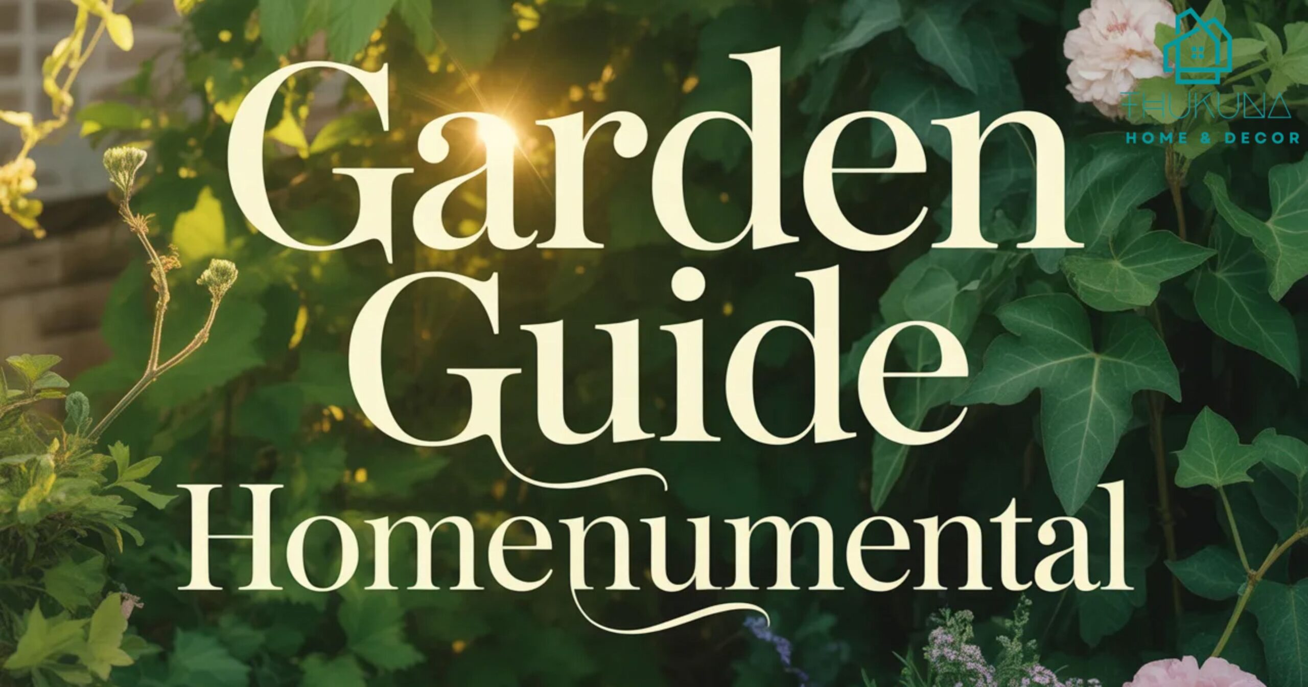 Garden Guide Homenumental: The Complete System to Design, Decorate & Maintain a Garden